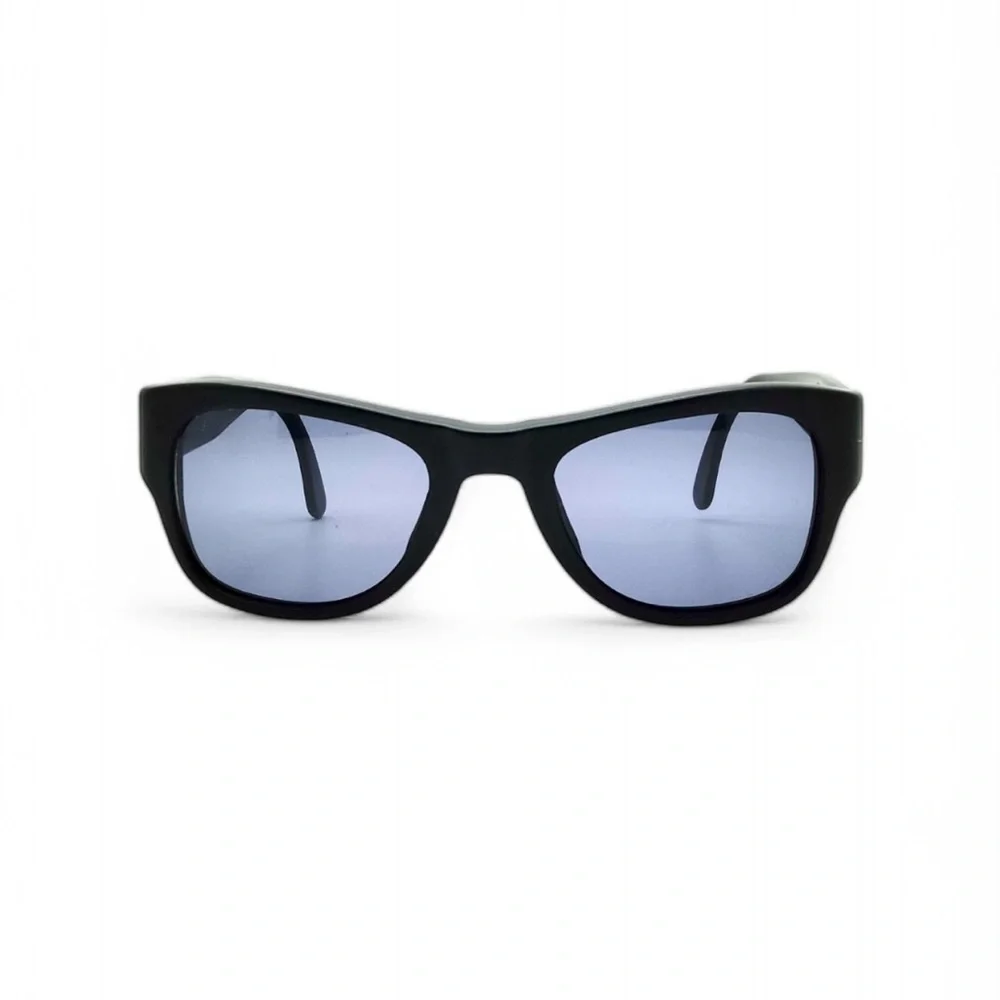CHANEL Black CC Square Frame Sunglasses